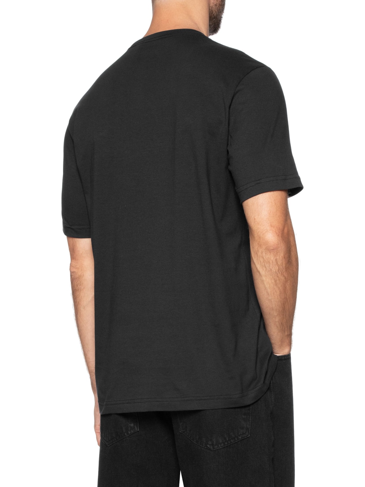 Camiseta Trefoil Ess Preto Adidas Originals