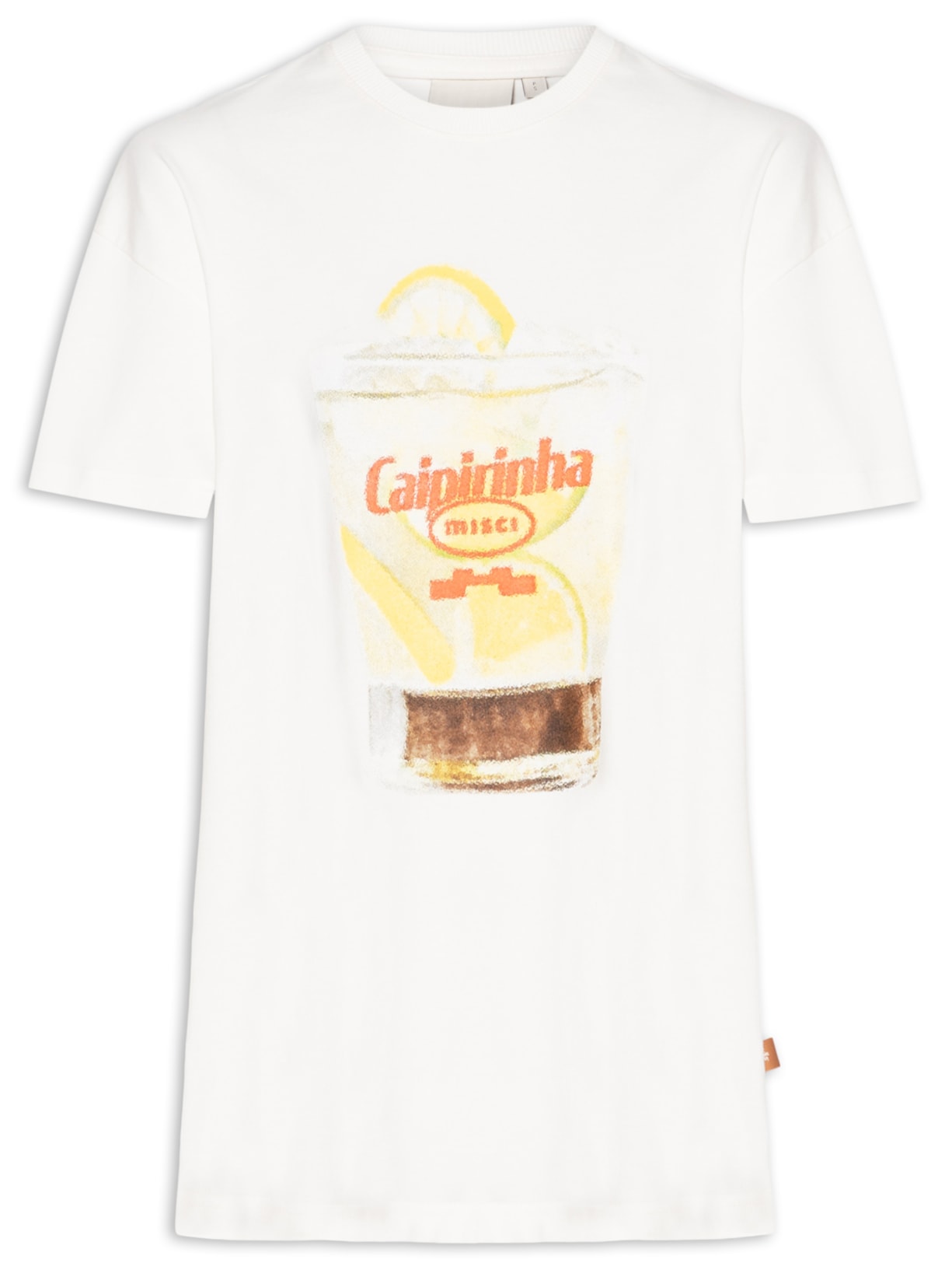 Camiseta Unissex Caipirinha Branco Misci