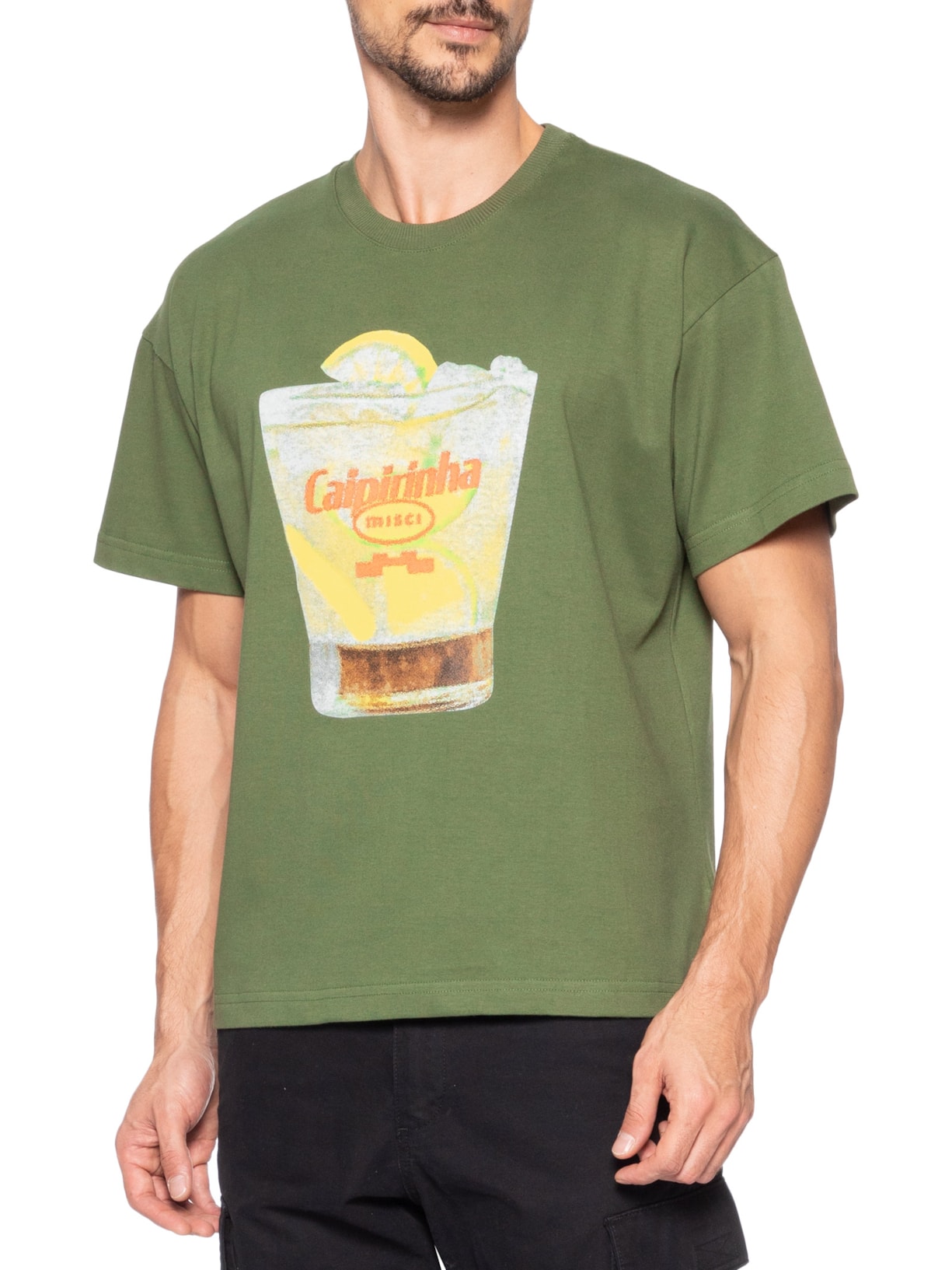 Camiseta Unissex Caipirinha Verde Misci