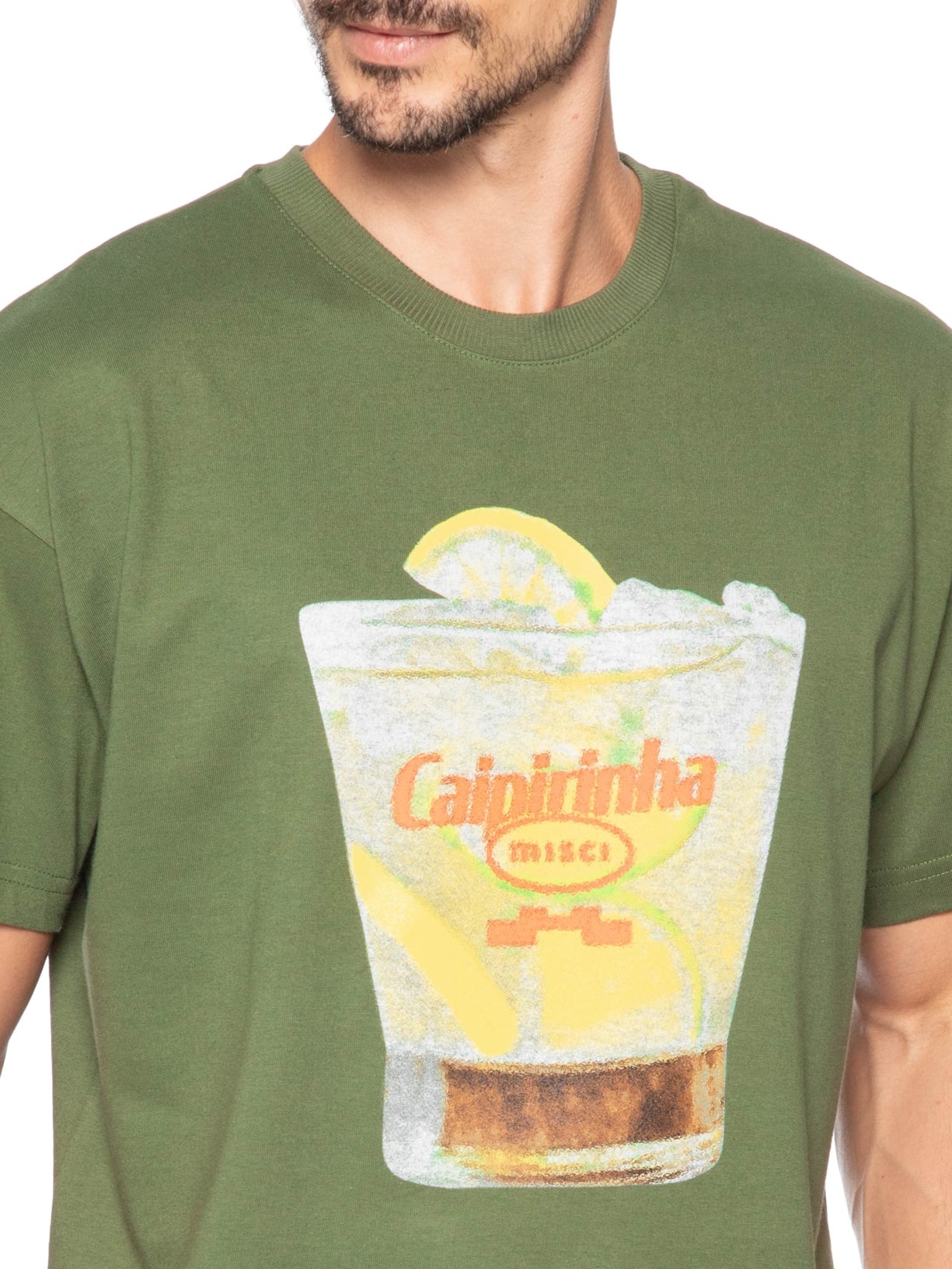 Camiseta Unissex Caipirinha Verde Misci
