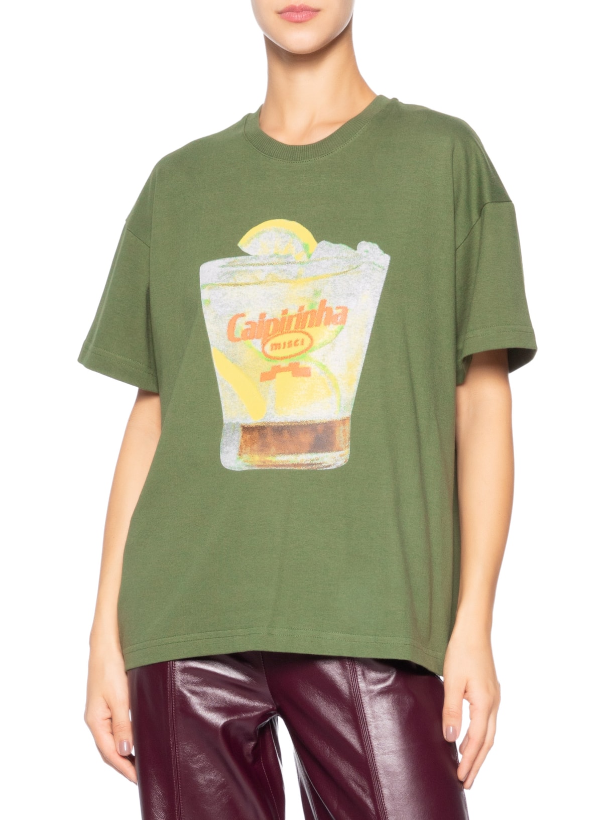 Camiseta Unissex Caipirinha Verde Misci