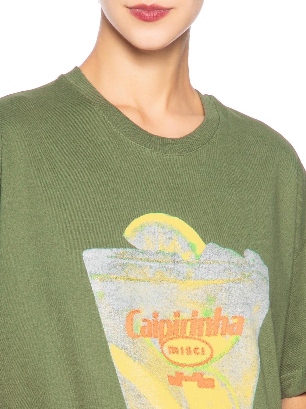 Camiseta Unissex Caipirinha Verde Misci