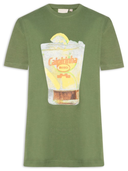 Camiseta Unissex Caipirinha - Verde