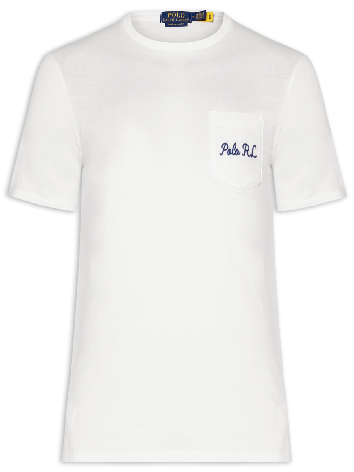 Camiseta Unissex Jersey Slim Fit Polo Bear - Branco