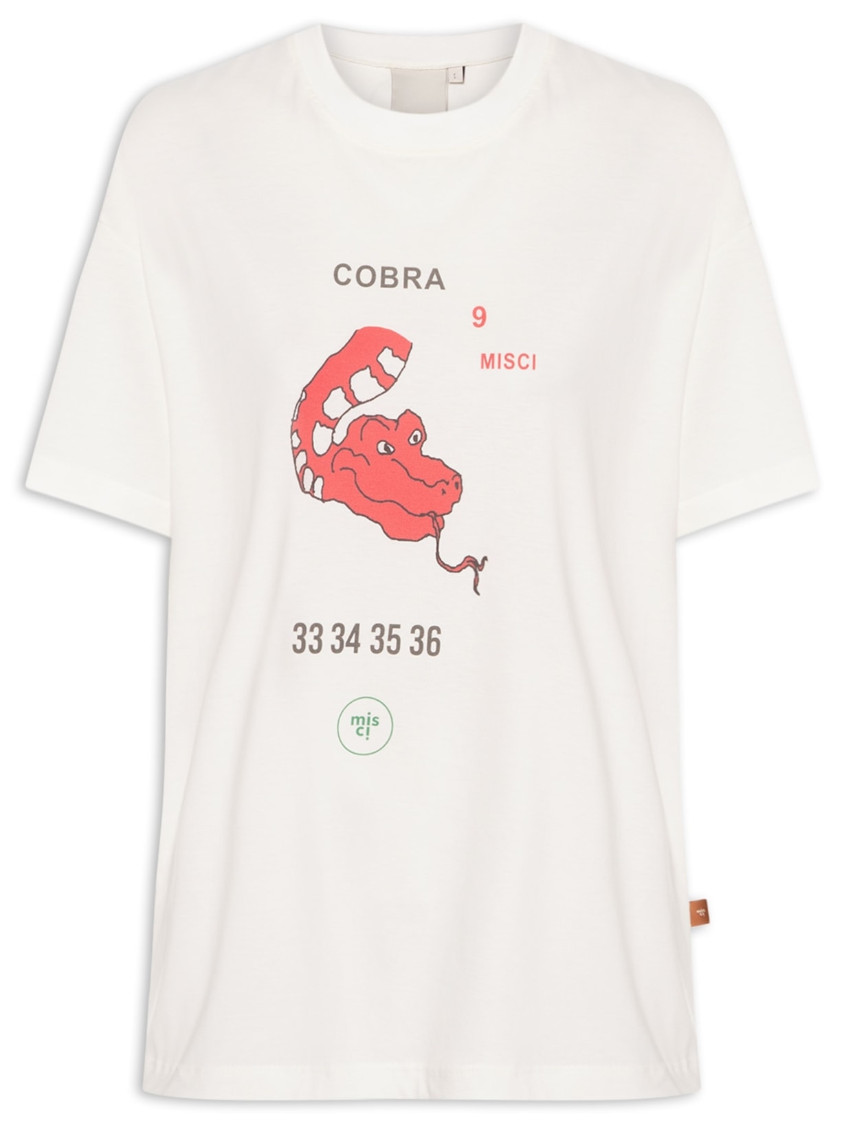 Camiseta Unissex Jogo Do Bicho Pima - Branco