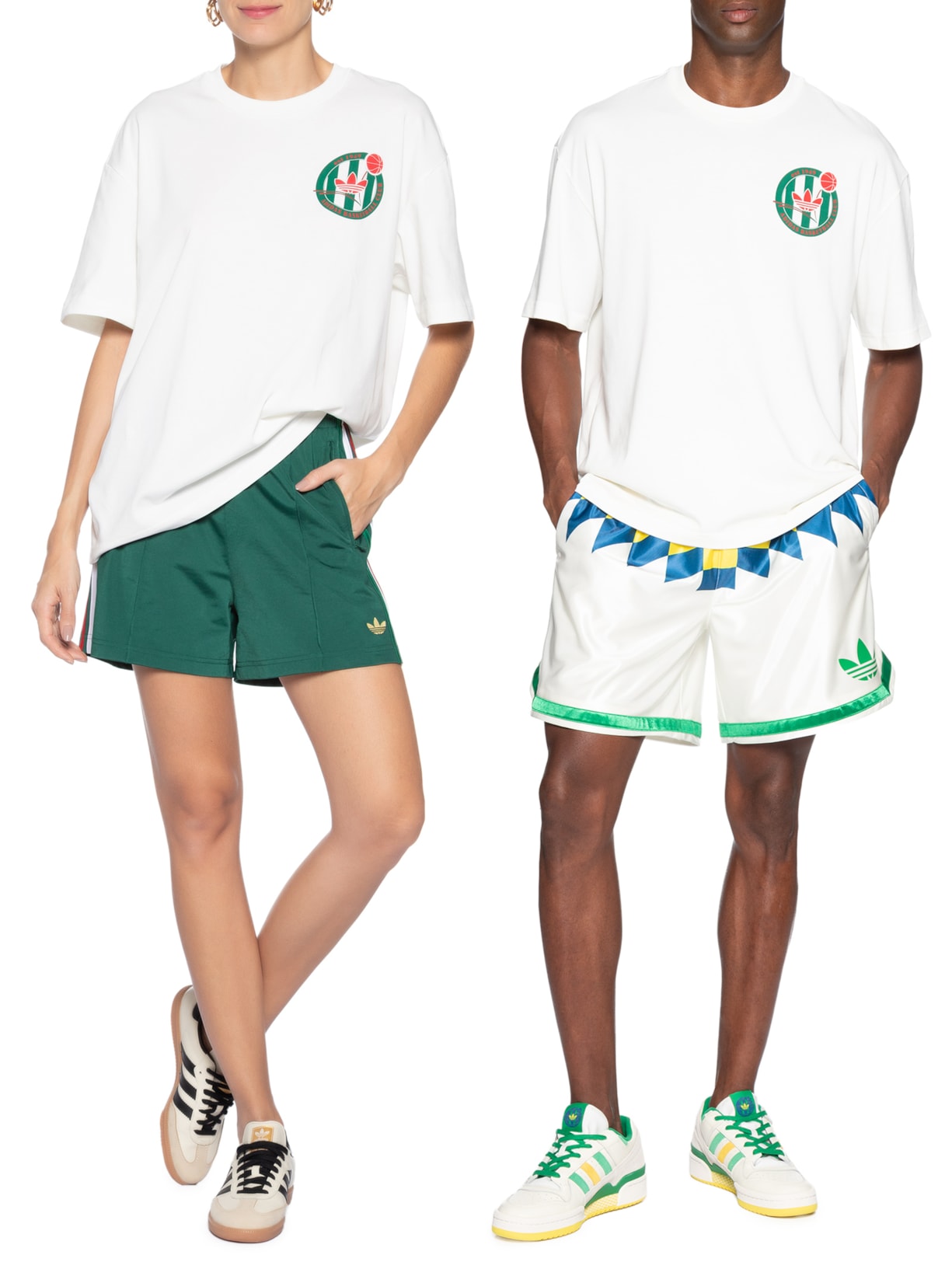 Camiseta Unissex OG Crest Branco Adidas Originals