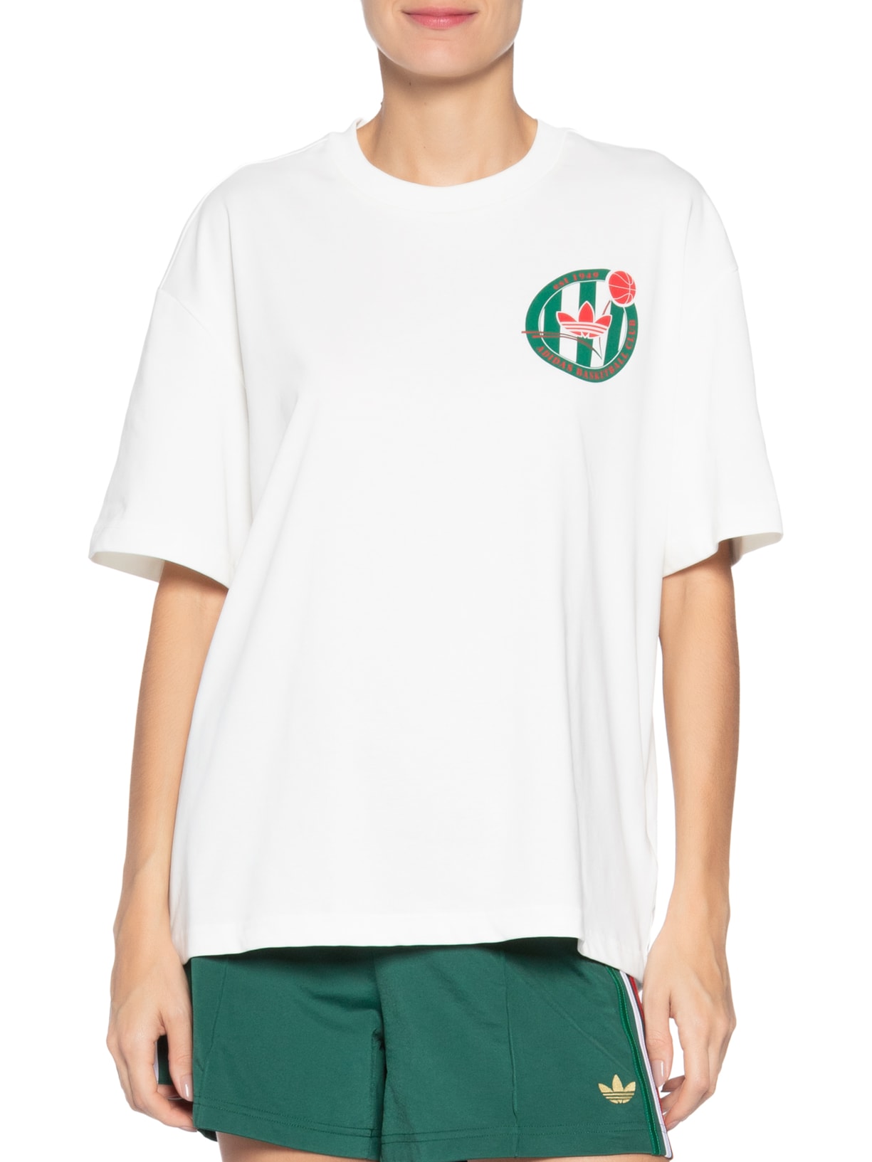 Camiseta Unissex OG Crest Branco Adidas Originals