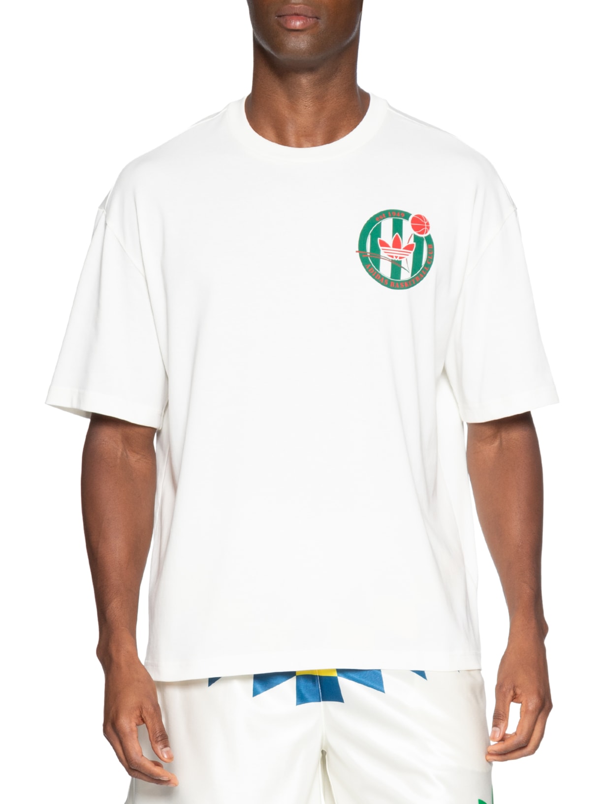 Camiseta Unissex OG Crest Branco Adidas Originals