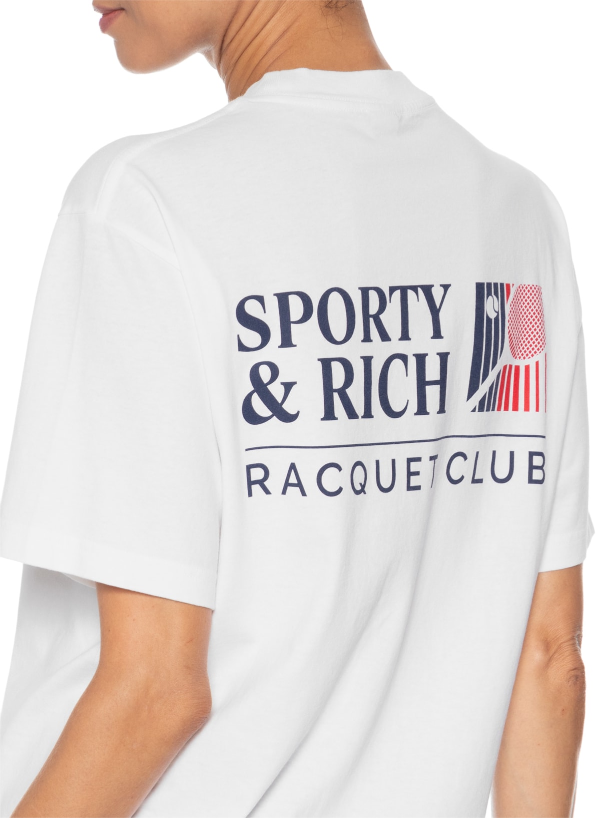 Camiseta Unissex Promo – Branco Sporty & Rich