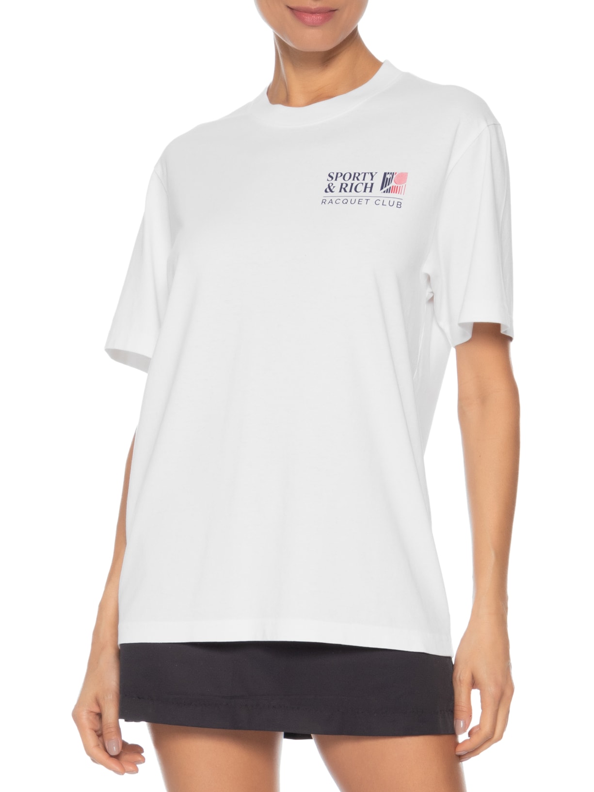 Camiseta Unissex Promo – Branco Sporty & Rich