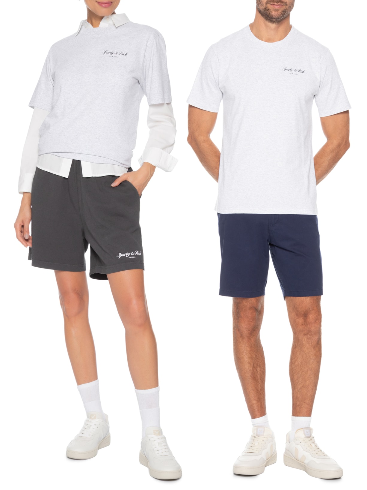 Camiseta Unissex Signature NY – Branco Sporty & Rich