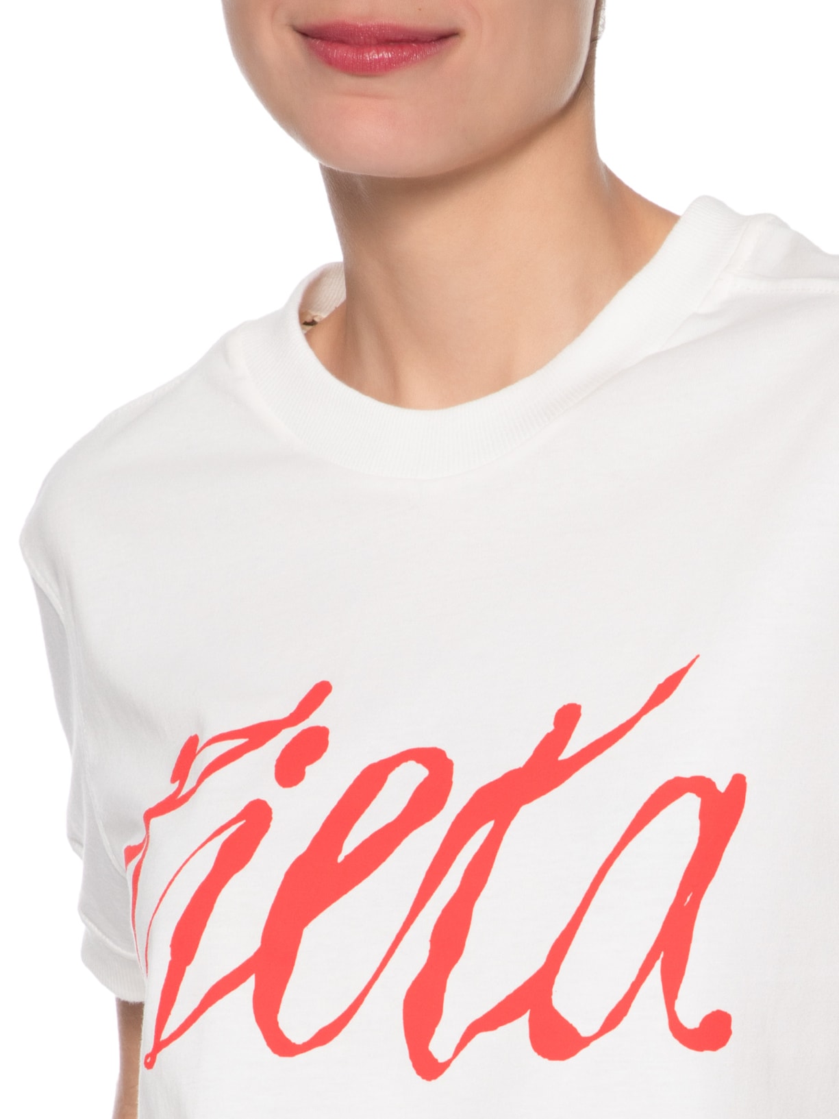 Camiseta Unissex Tieta Branco Misci