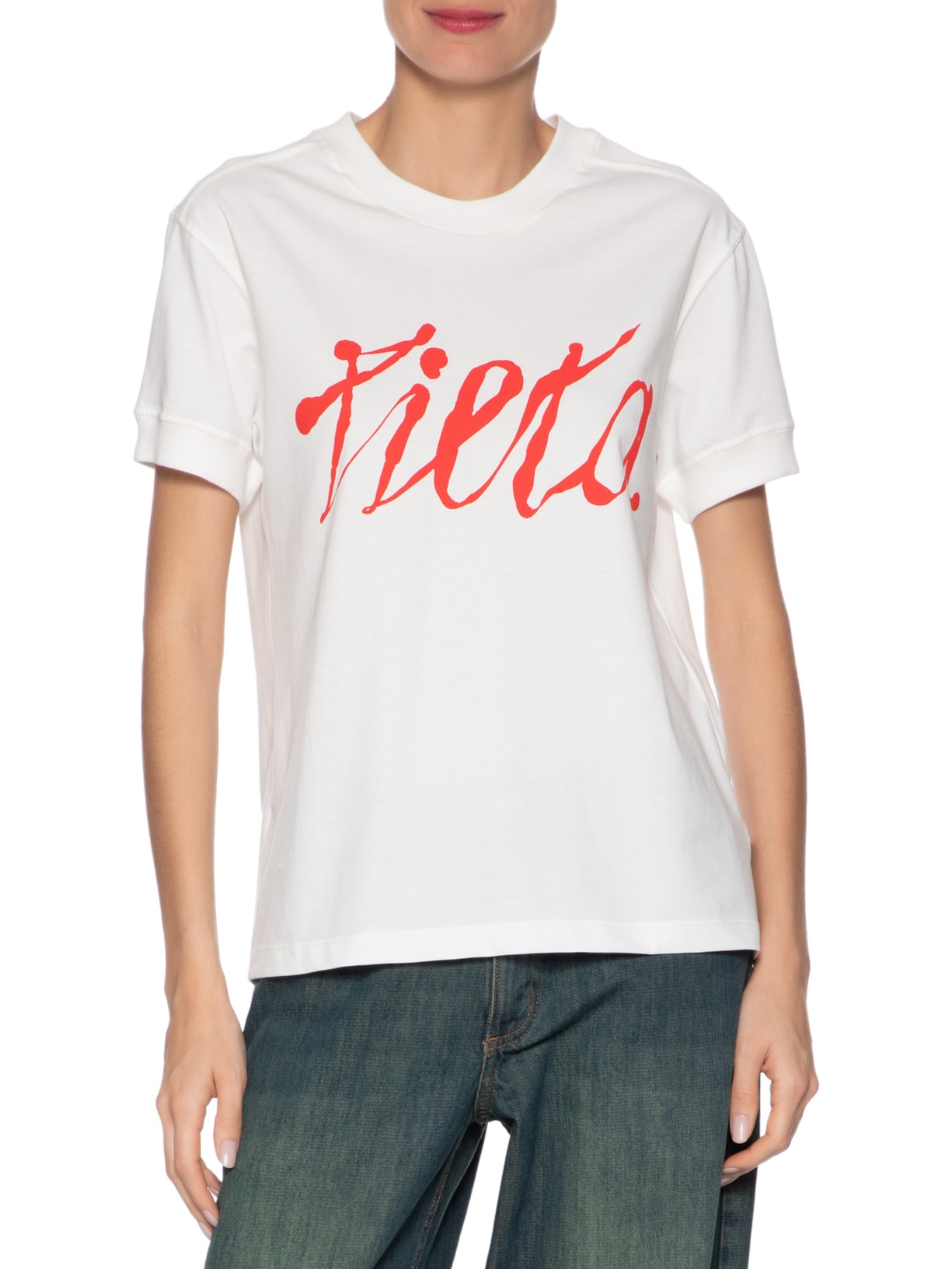 Camiseta Unissex Tieta Branco Misci