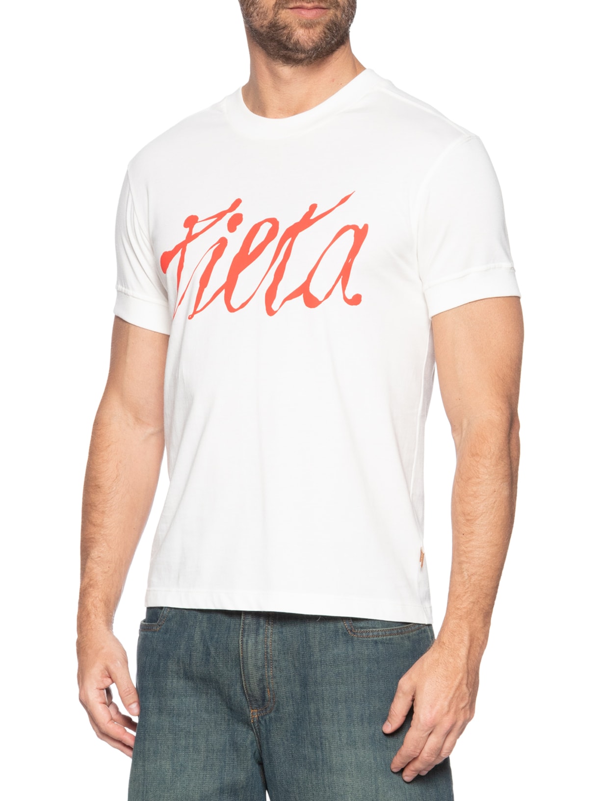 Camiseta Unissex Tieta Branco Misci