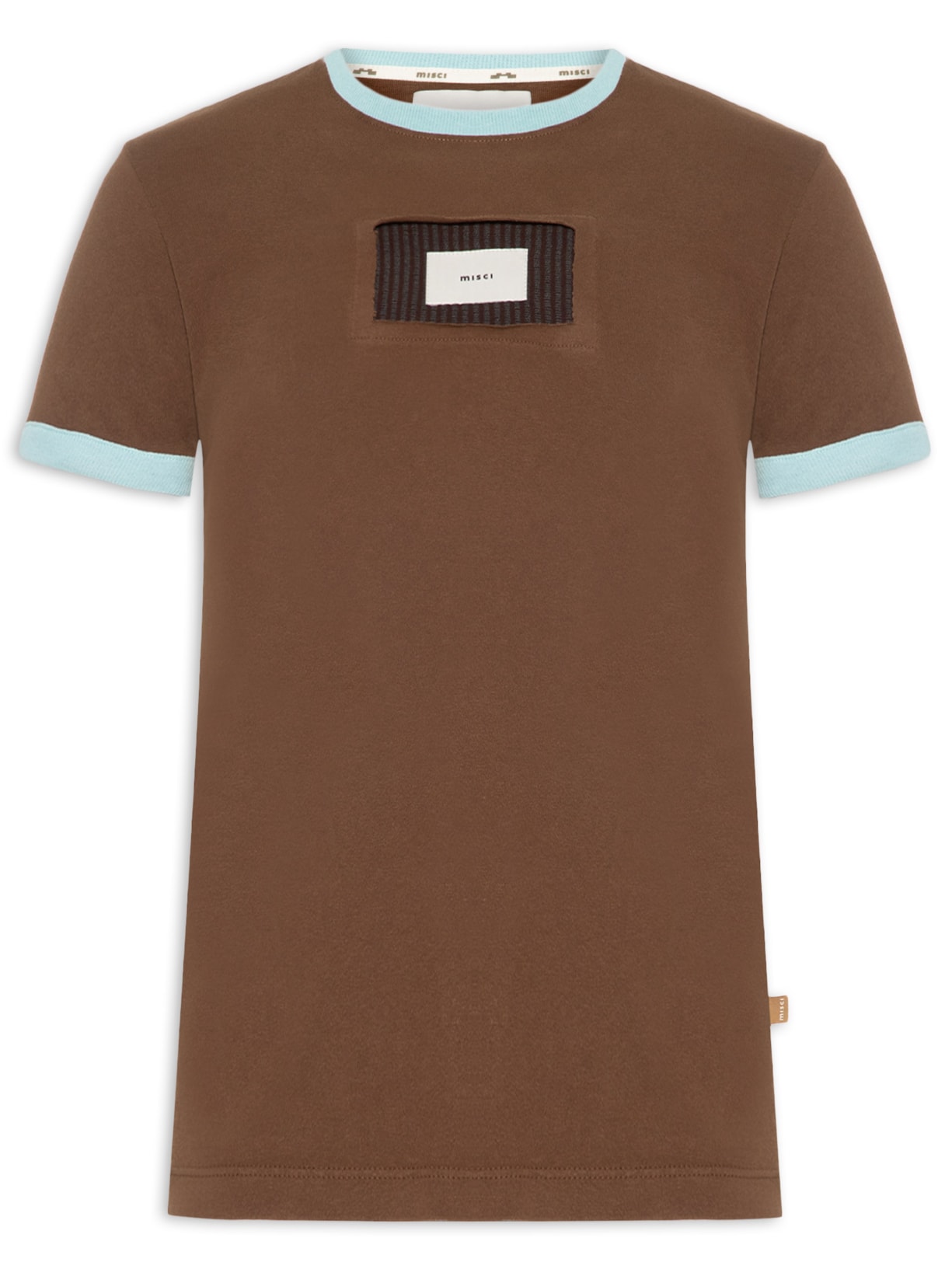 Camiseta Unissex Vela Marrom Misci