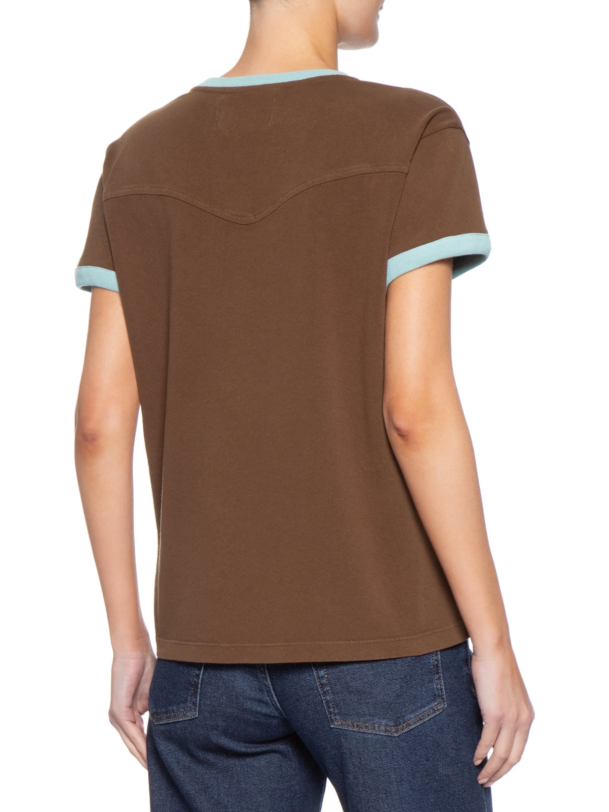 Camiseta Unissex Vela Marrom Misci