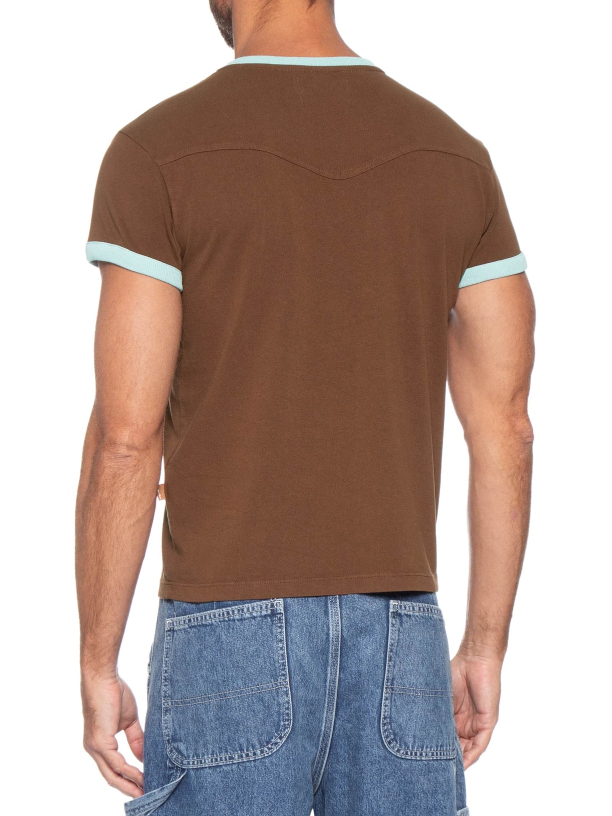 Camiseta Unissex Vela Marrom Misci