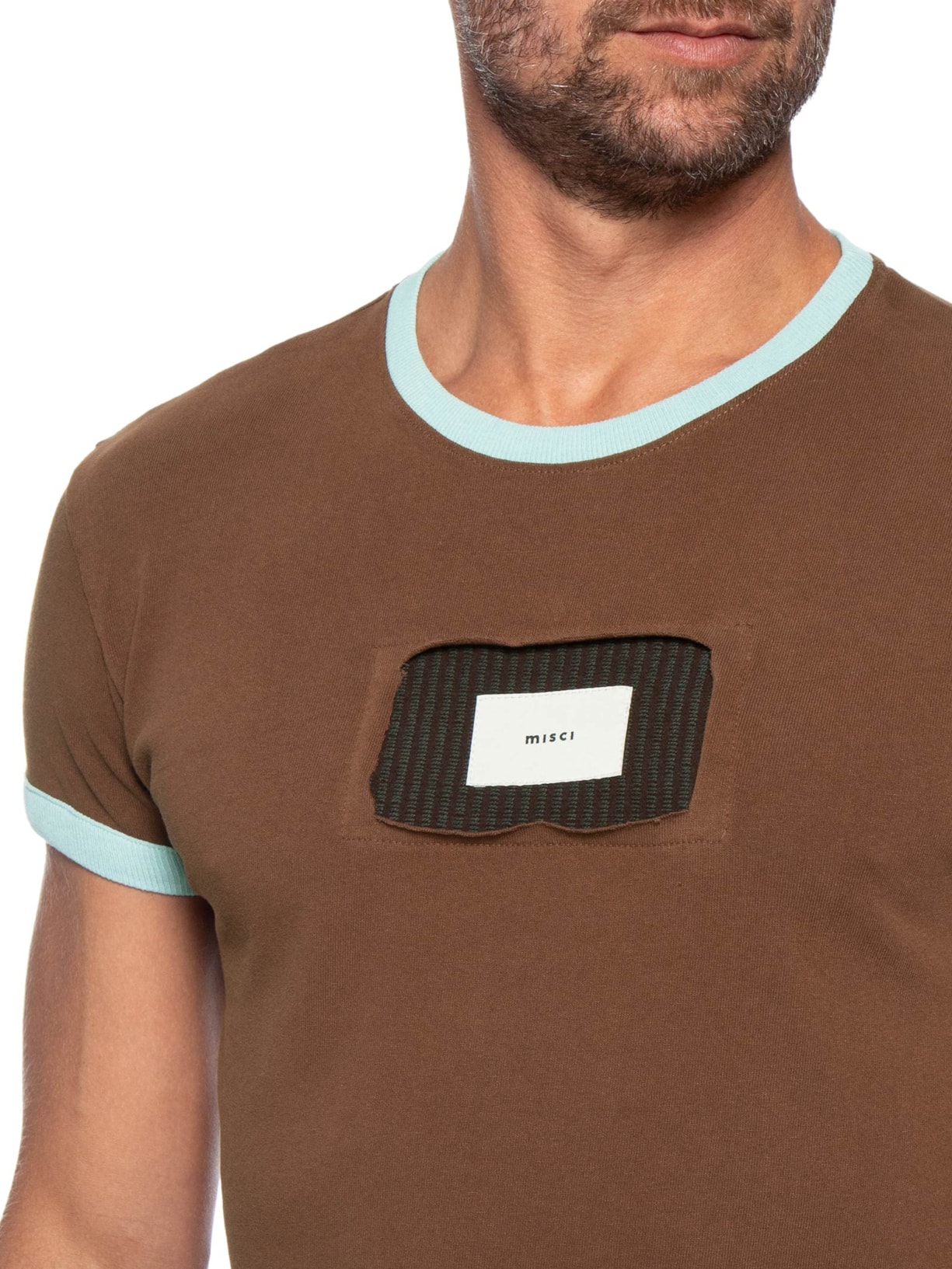 Camiseta Unissex Vela Marrom Misci