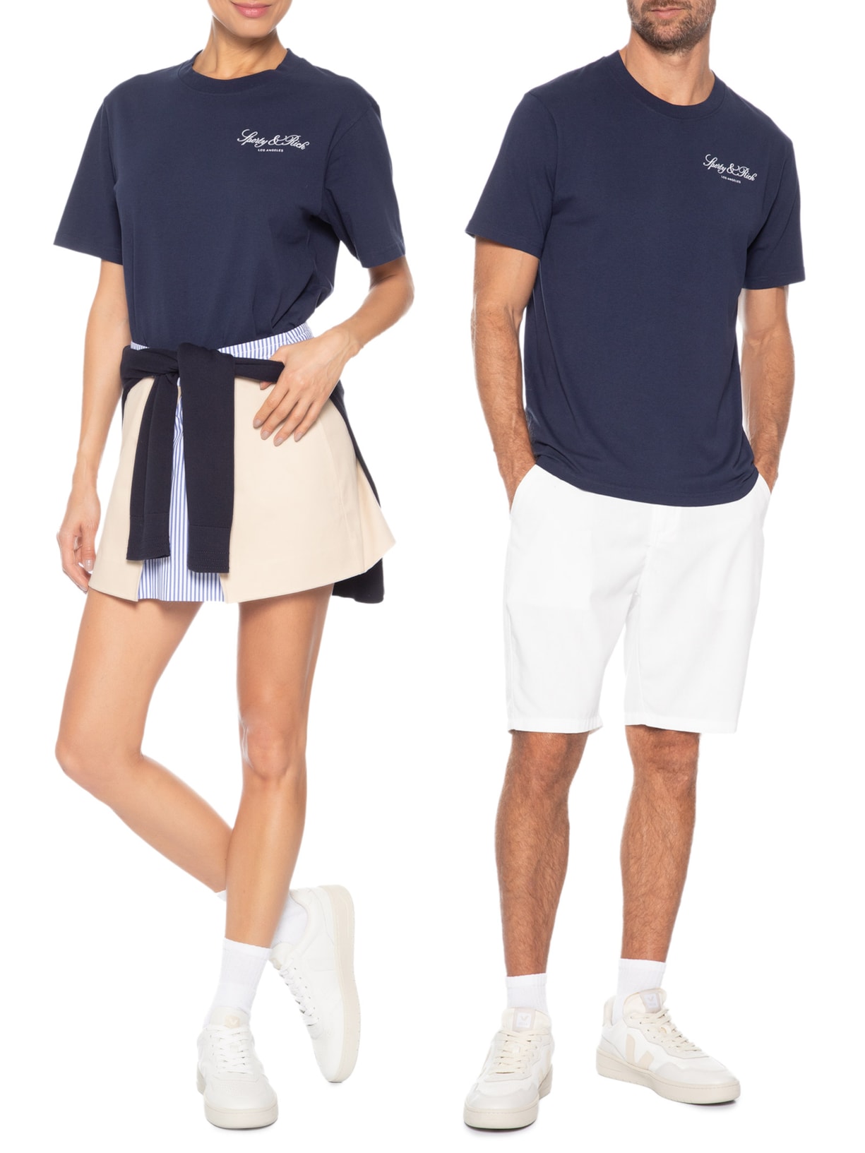 Camiseta Unissex Vendome LA – Azul Sporty & Rich