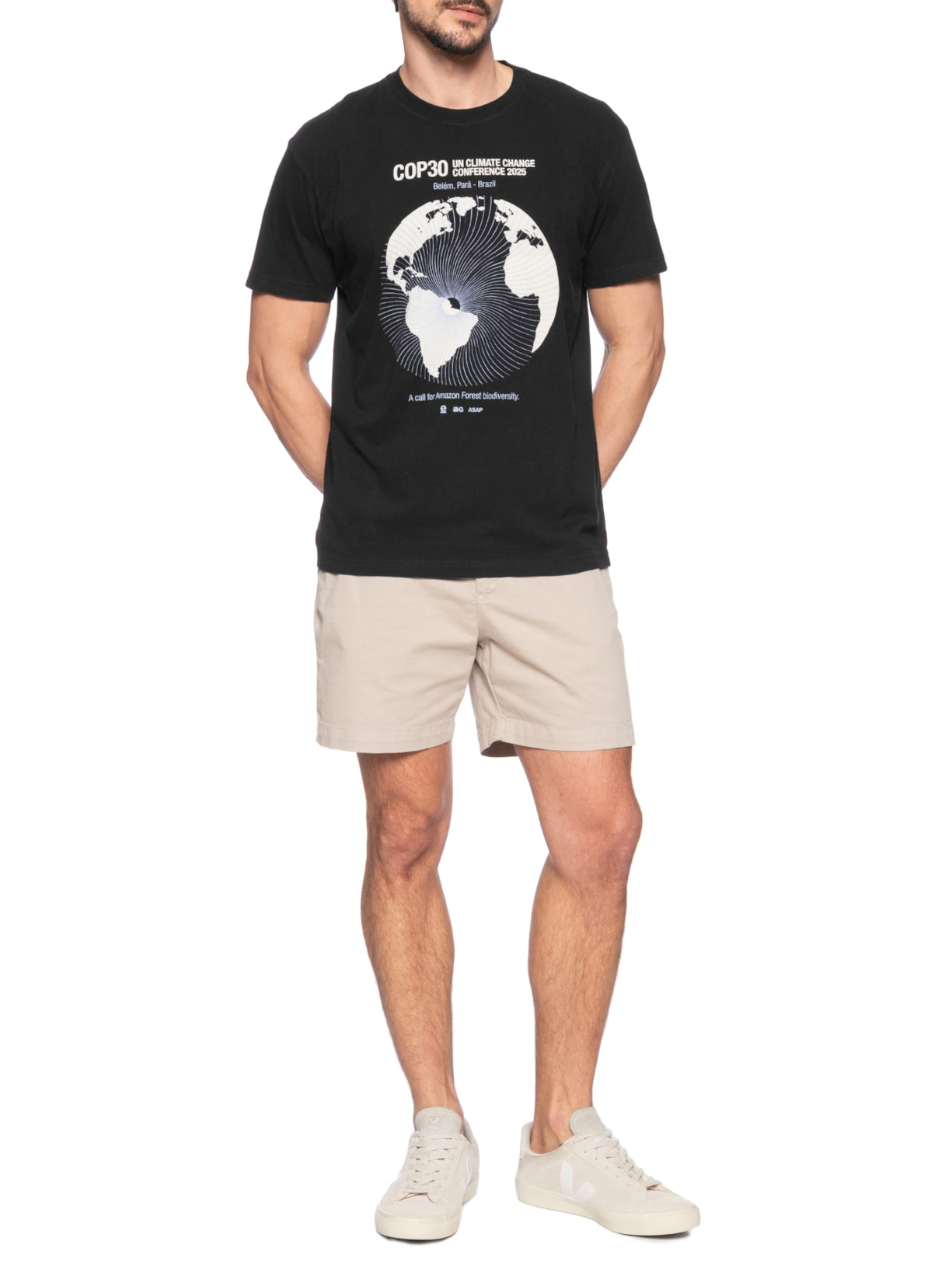 Camiseta Vintage Belém 2025 Full Preto Osklen