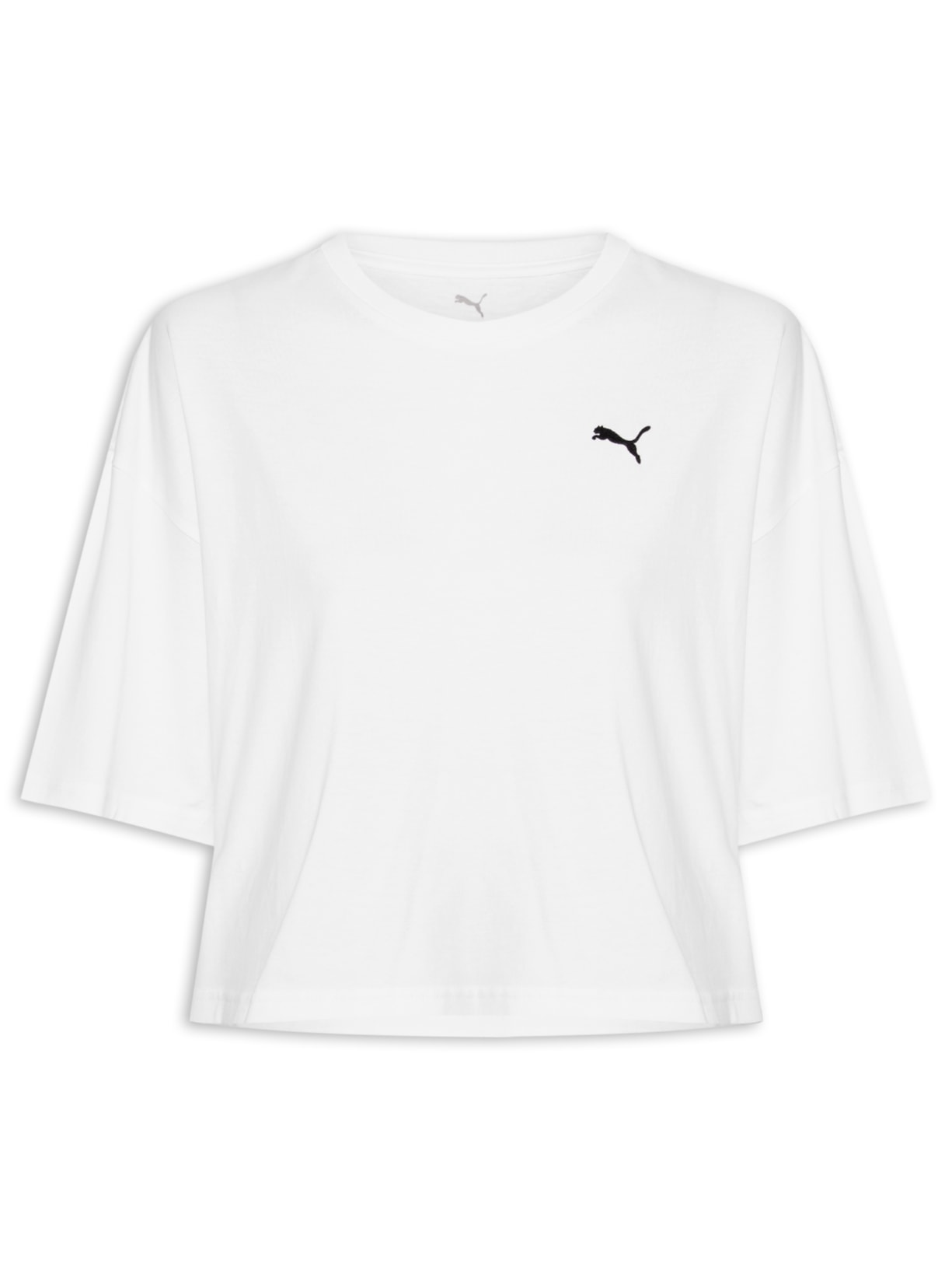 Camiseta Wardrobe Ess Oversized Feminina - Branco
