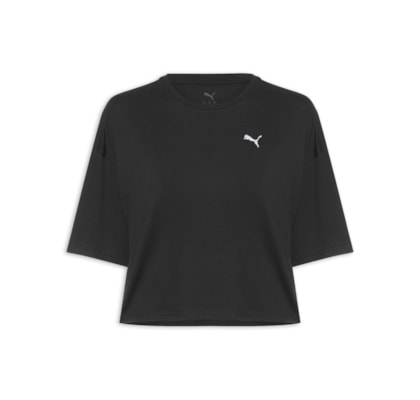 Camiseta Wardrobe Ess Oversized Feminina - Preto