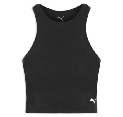 Camiseta Wardrobe Ess Tank Top Feminina - Preto