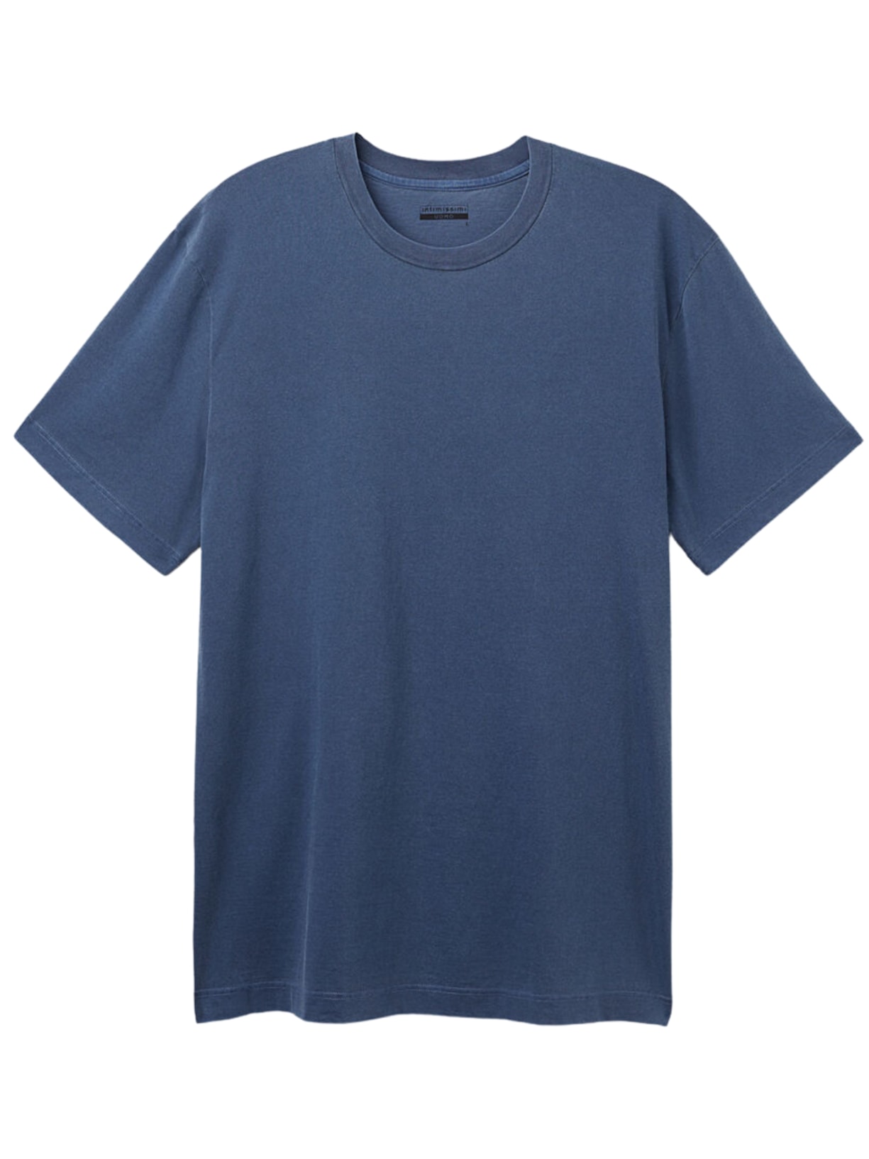 Camiseta Washed Collection Em Algodão - Azul