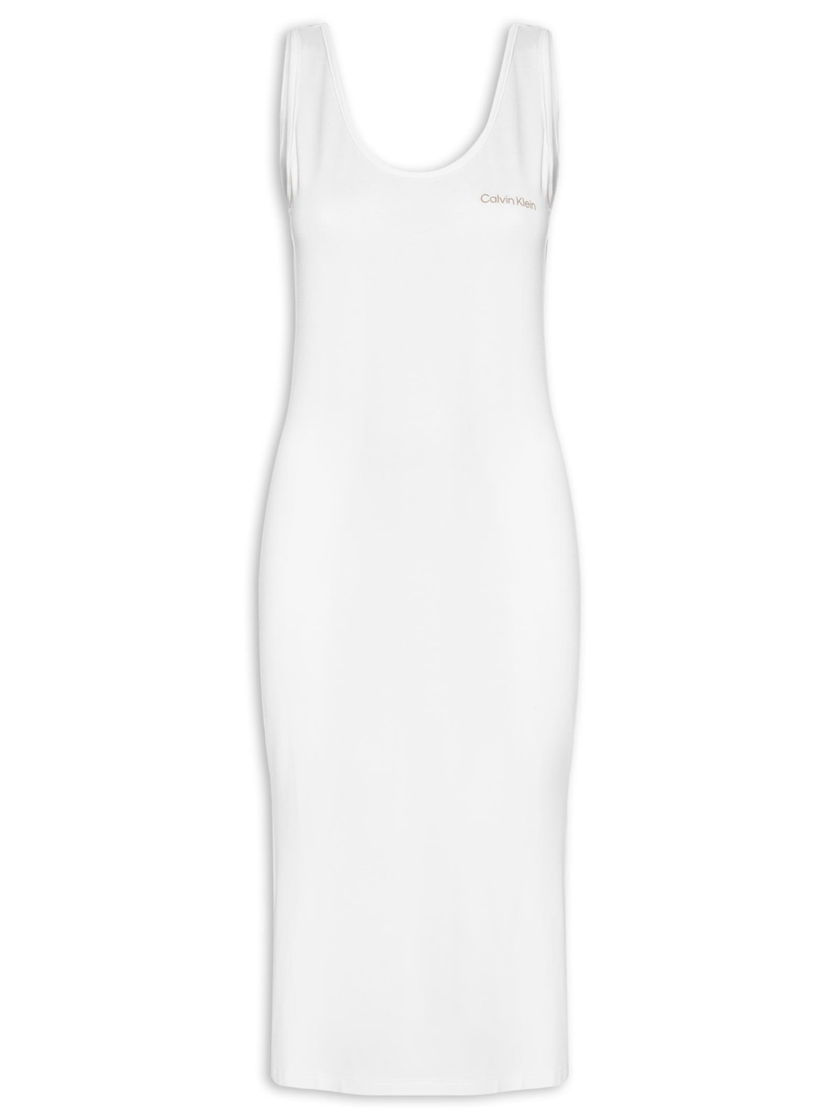 Camisola Cavada Fenda Viscolight - Off White