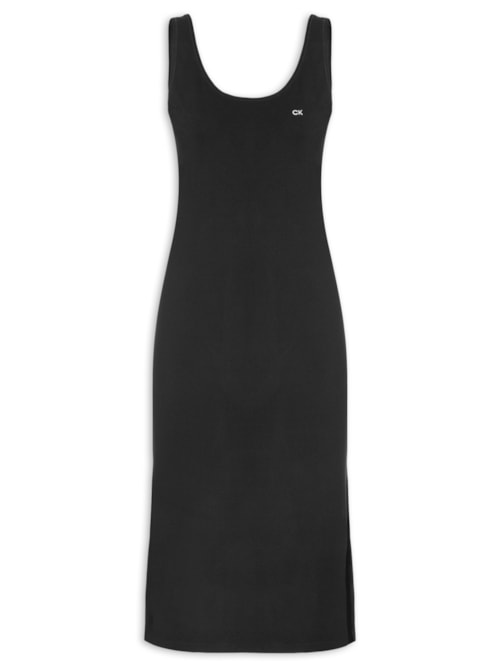 Camisola Cavada Fendas Viscolight - Preto