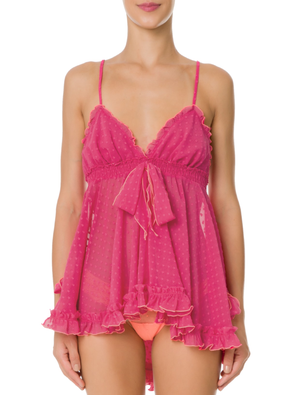 Camisola Chiffon Selena Rosa Jogê