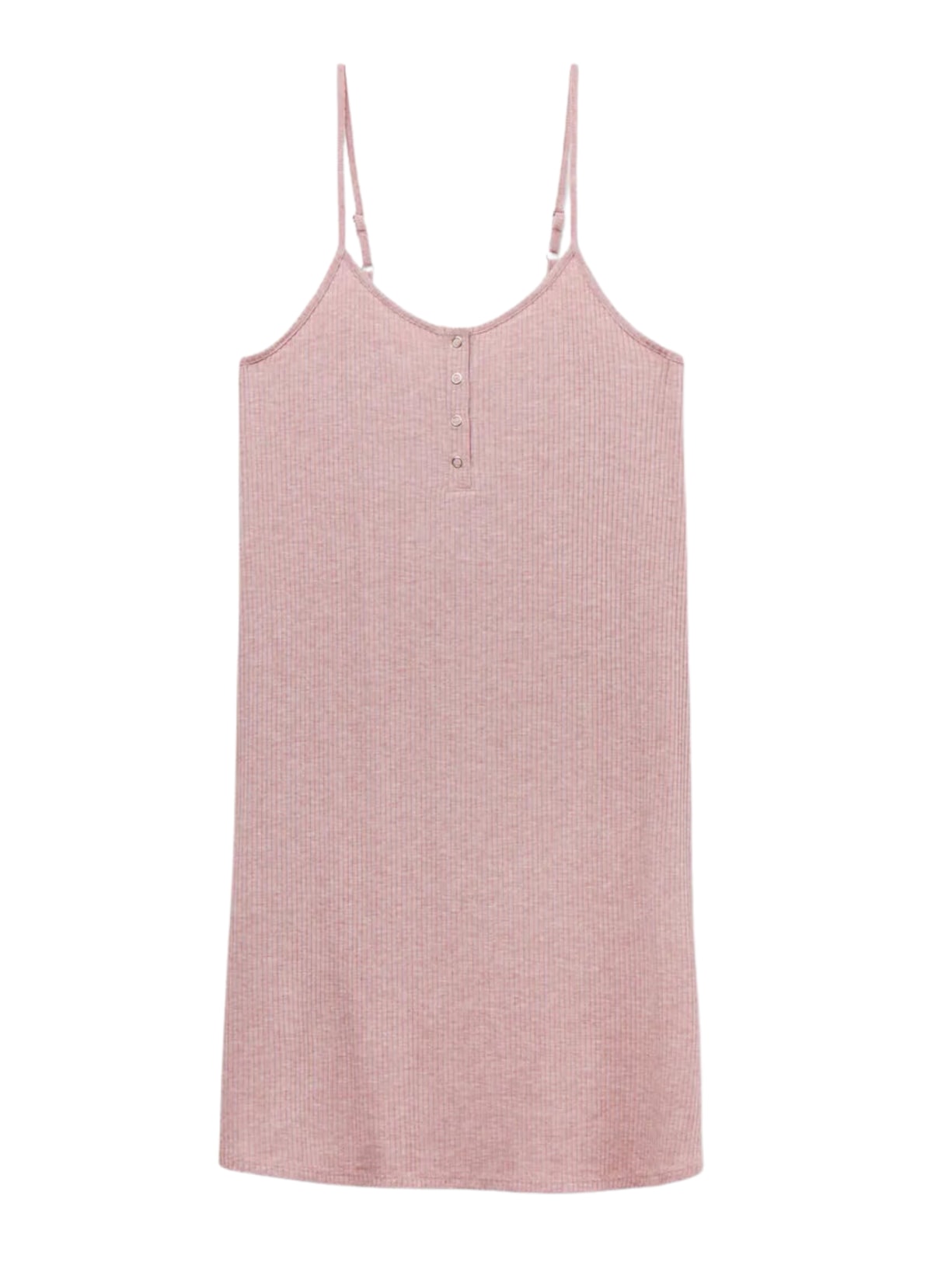 Camisola Com Alças Finas Chic Comfort - Rosa