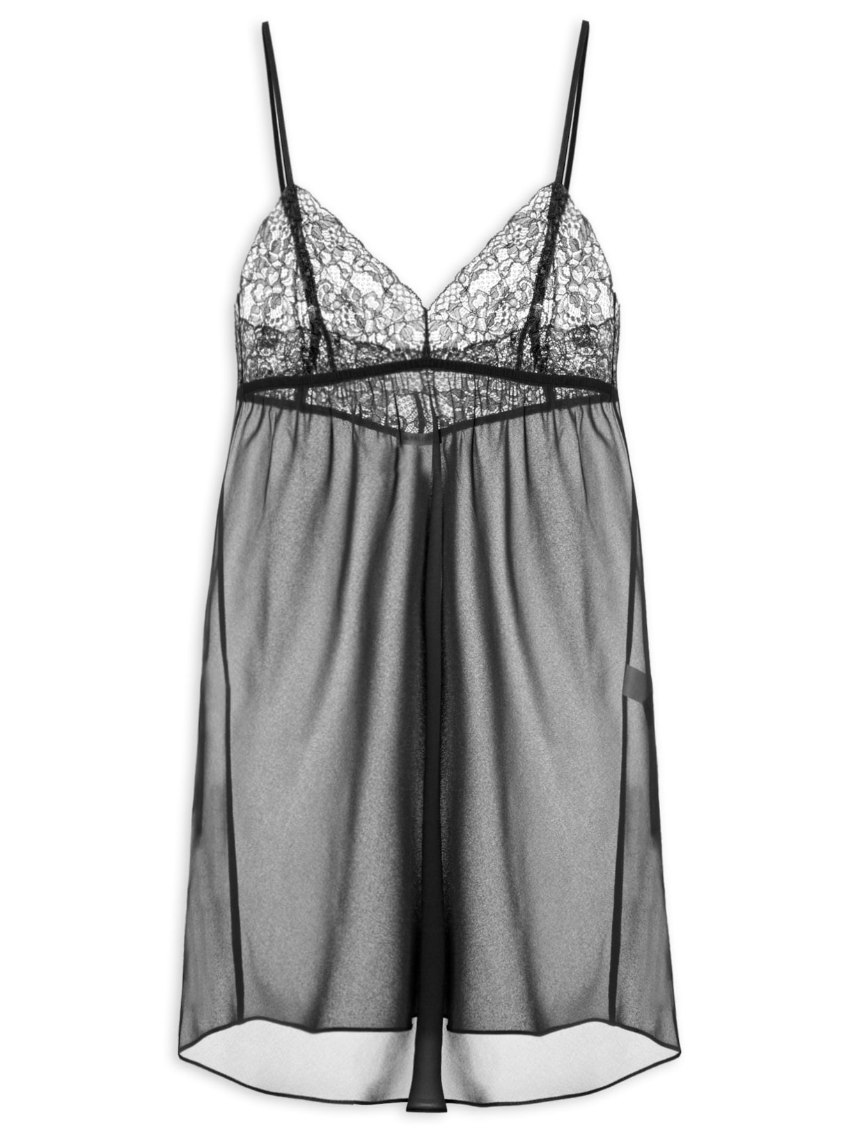 Camisola Curta Preto Valisere