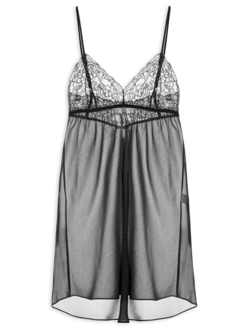 Camisola Curta - Preto