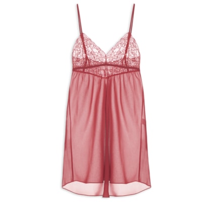Camisola Curta - Vermelho