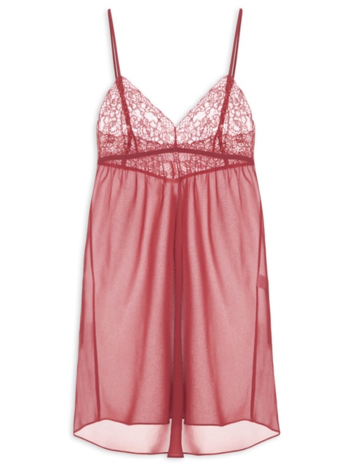 Camisola Curta - Vermelho