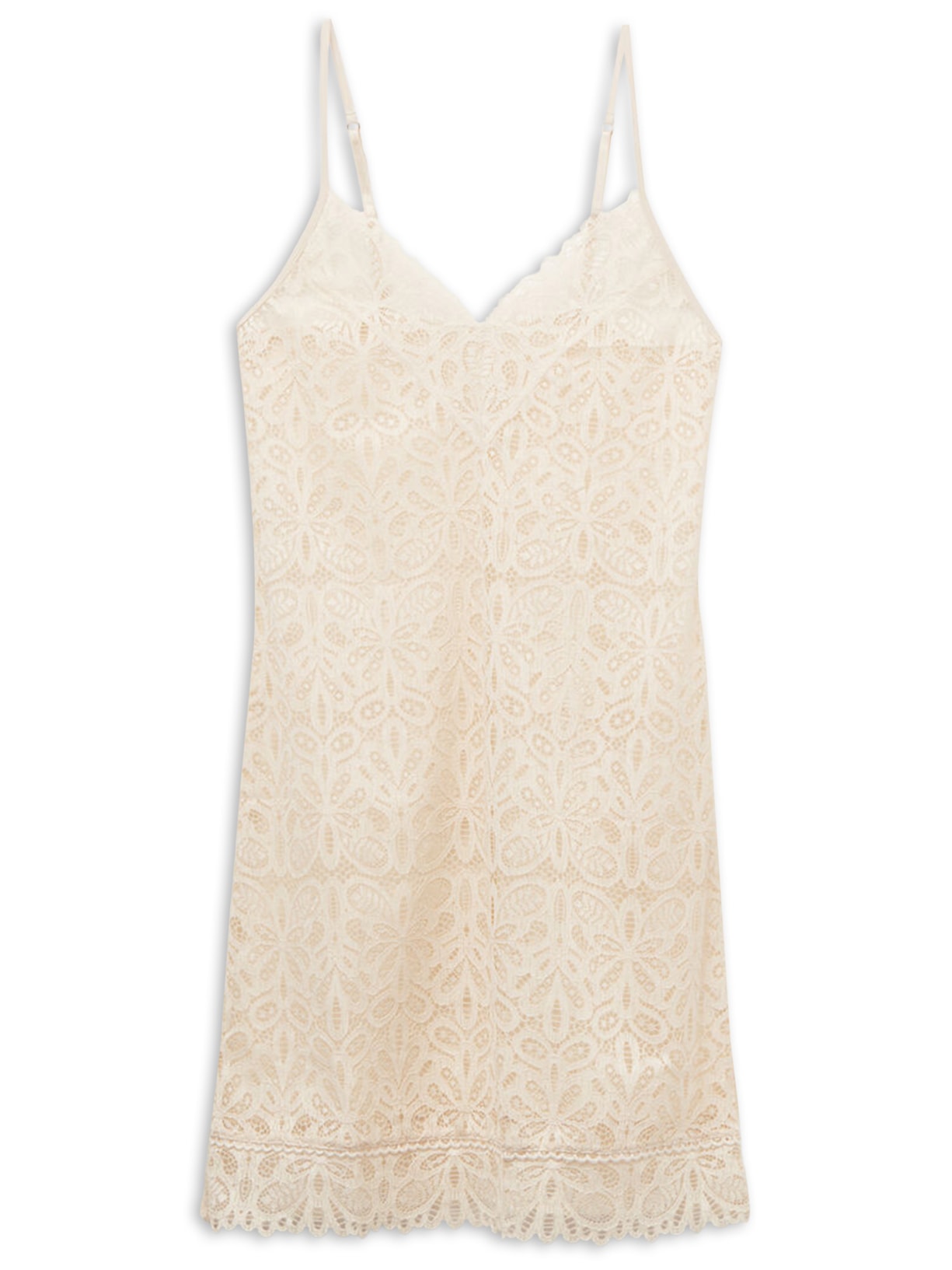 Camisola Em Renda Italian Riviera Marfim Intimissimi