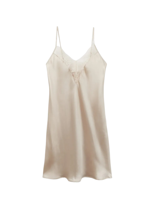Camisola Em Seda Luxury Dreams - Marfim