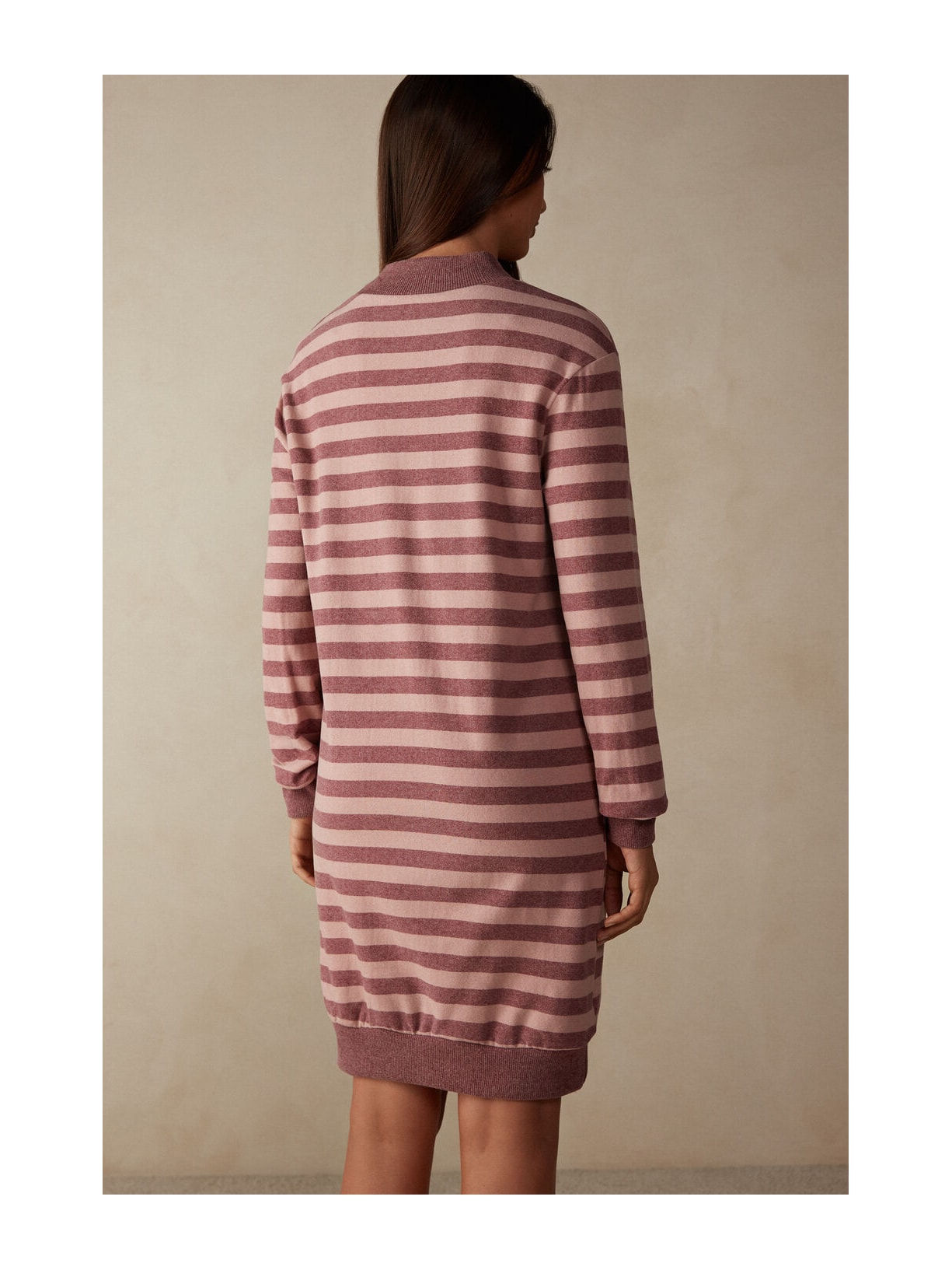 Camisola Listrada Winter Candies Rosa Intimissimi