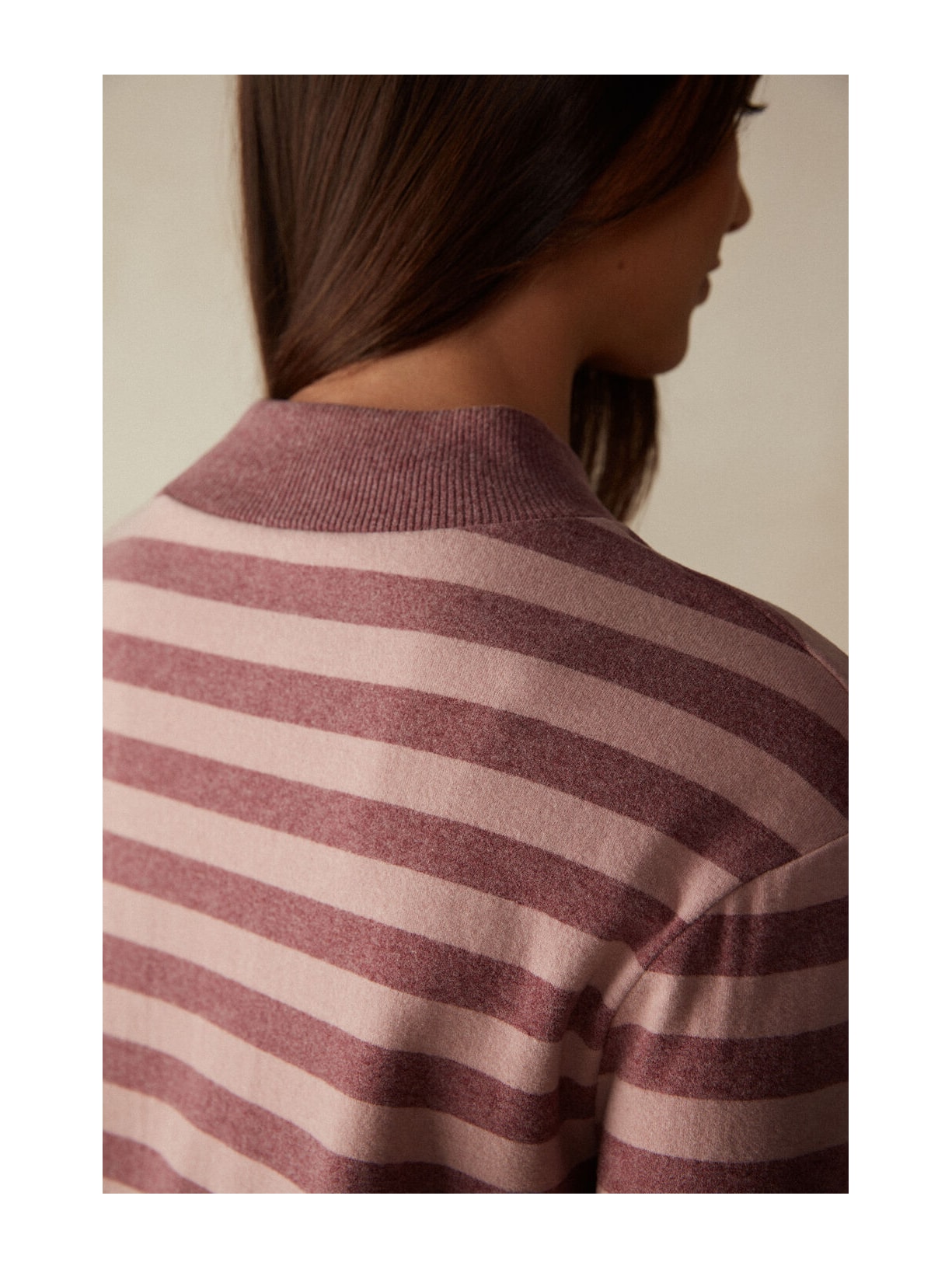 Camisola Listrada Winter Candies Rosa Intimissimi