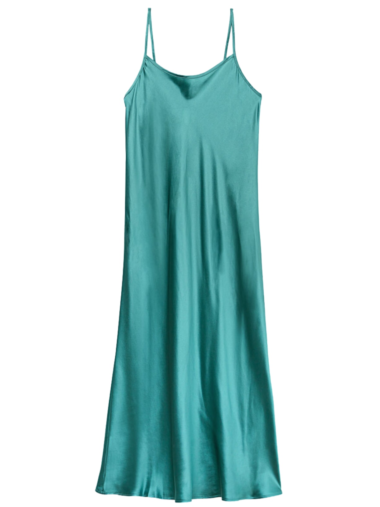 Camisola Longa De Seda Azul Intimissimi