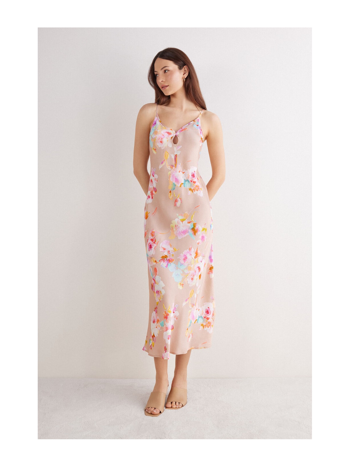 Camisola Longa Em Viscose Here Comes The Sun Rosa Intimissimi