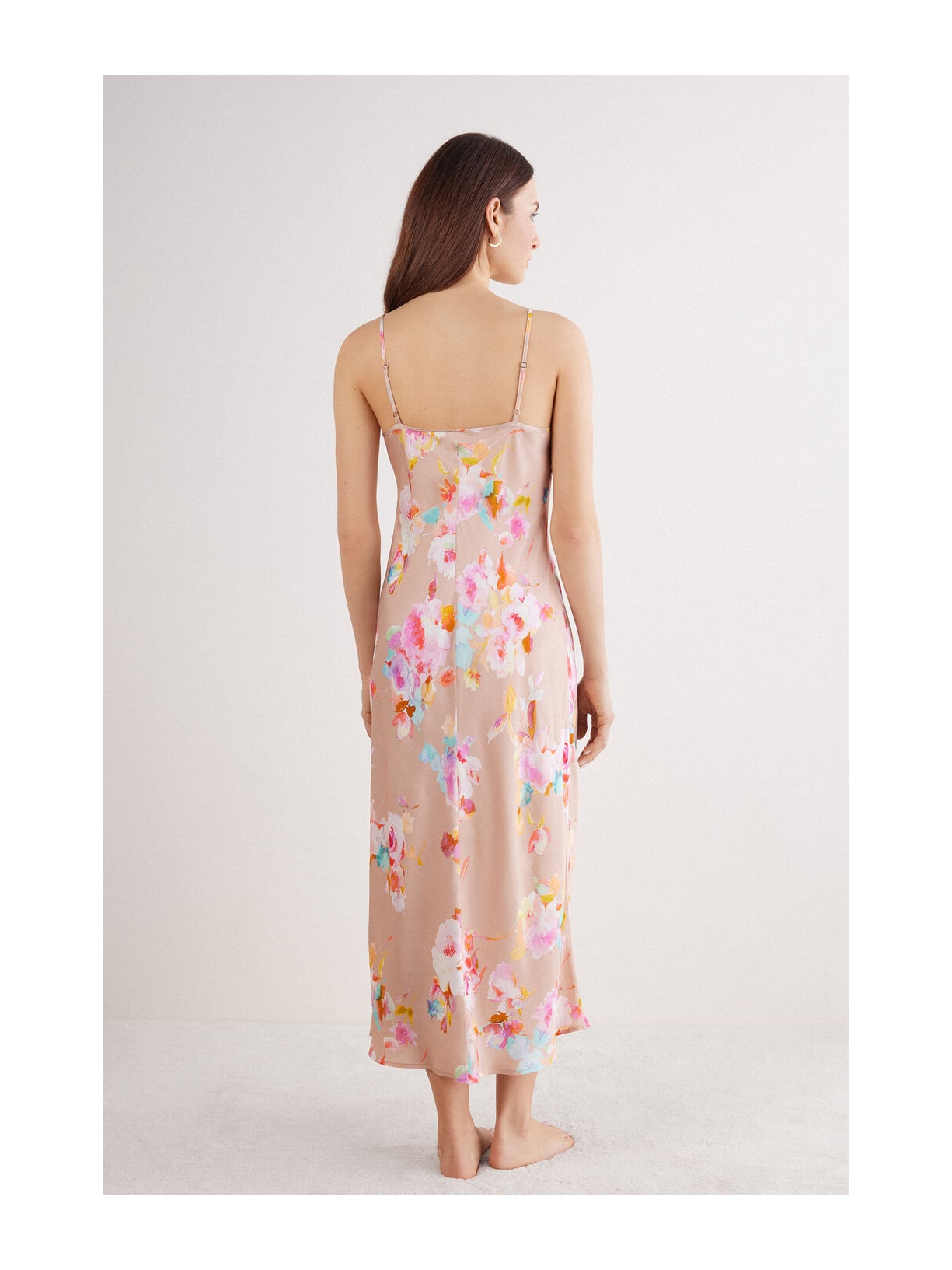 Camisola Longa Em Viscose Here Comes The Sun Rosa Intimissimi