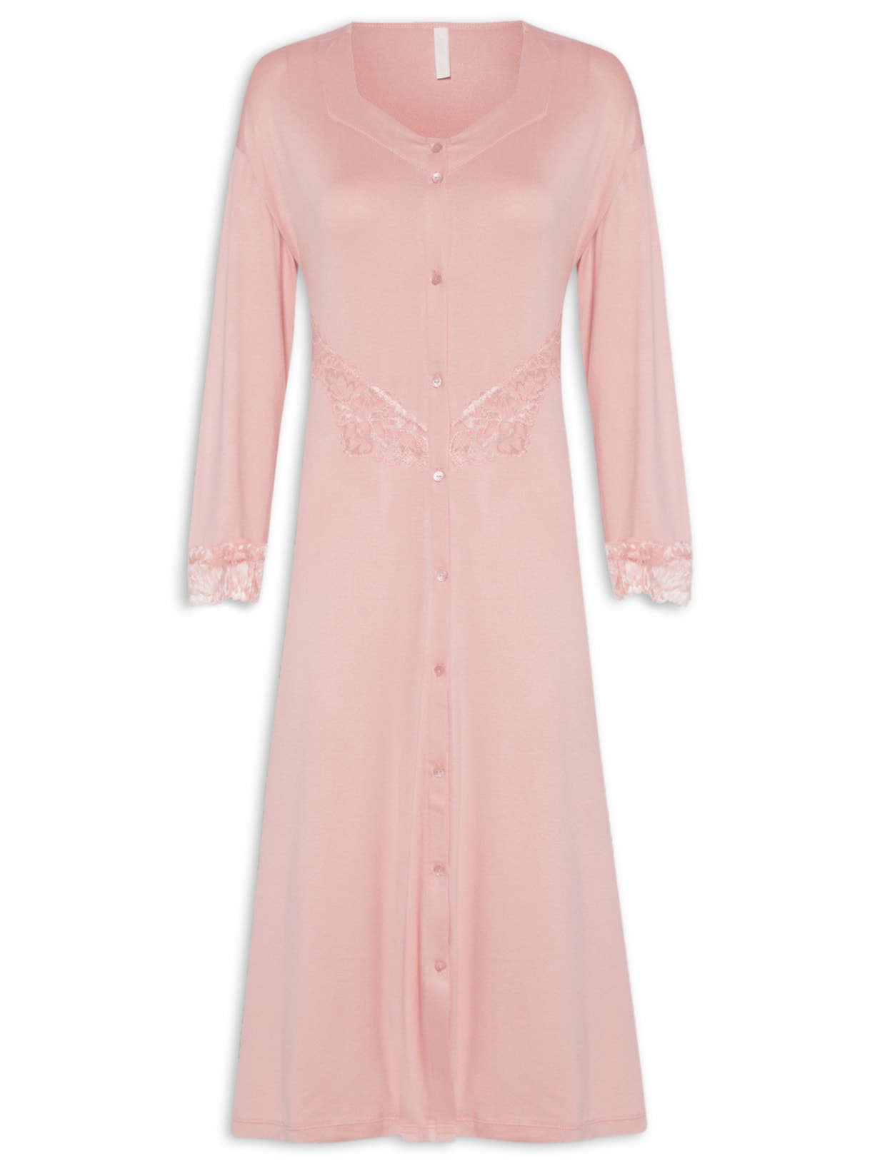 Camisola Midi Malha Vera - Rosa