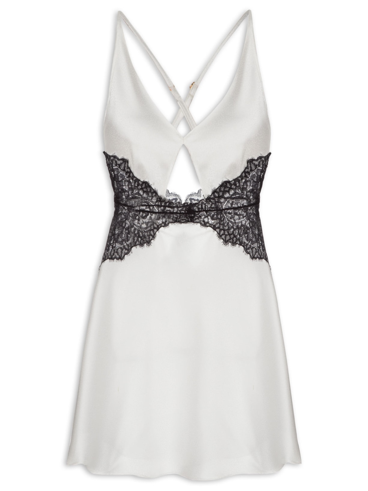 Camisola Regular Cetim Paris - Branco