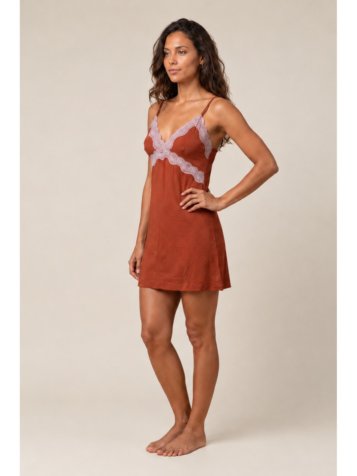 Camisola Sweet Cinnamon Marrom Suntime