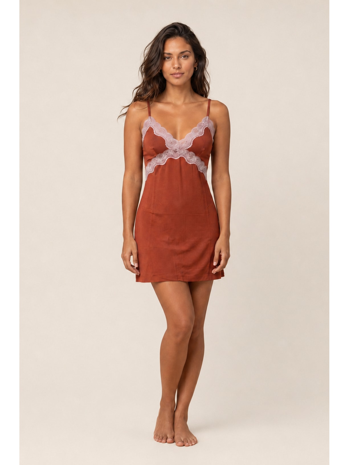 Camisola Sweet Cinnamon Marrom Suntime