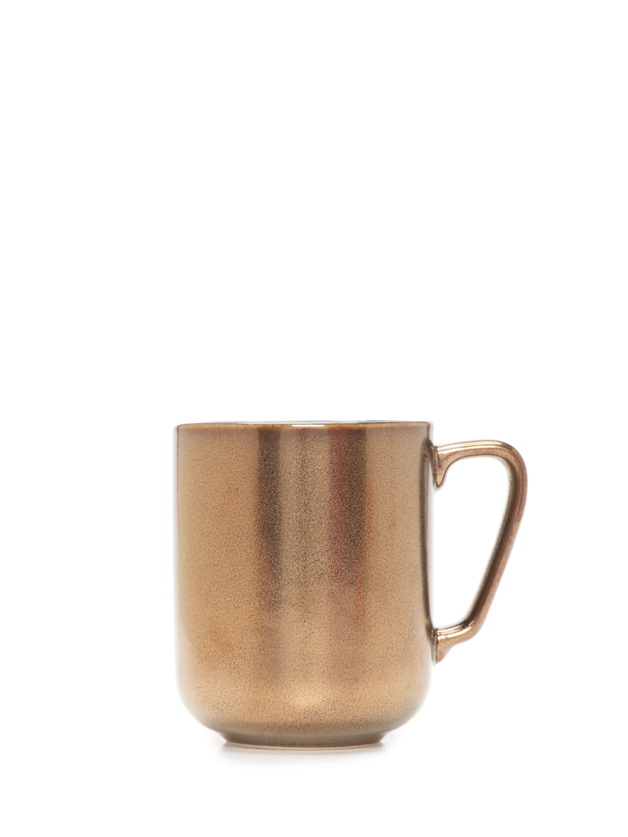 Caneca Em Cerâmica 1 Peça - Dourado