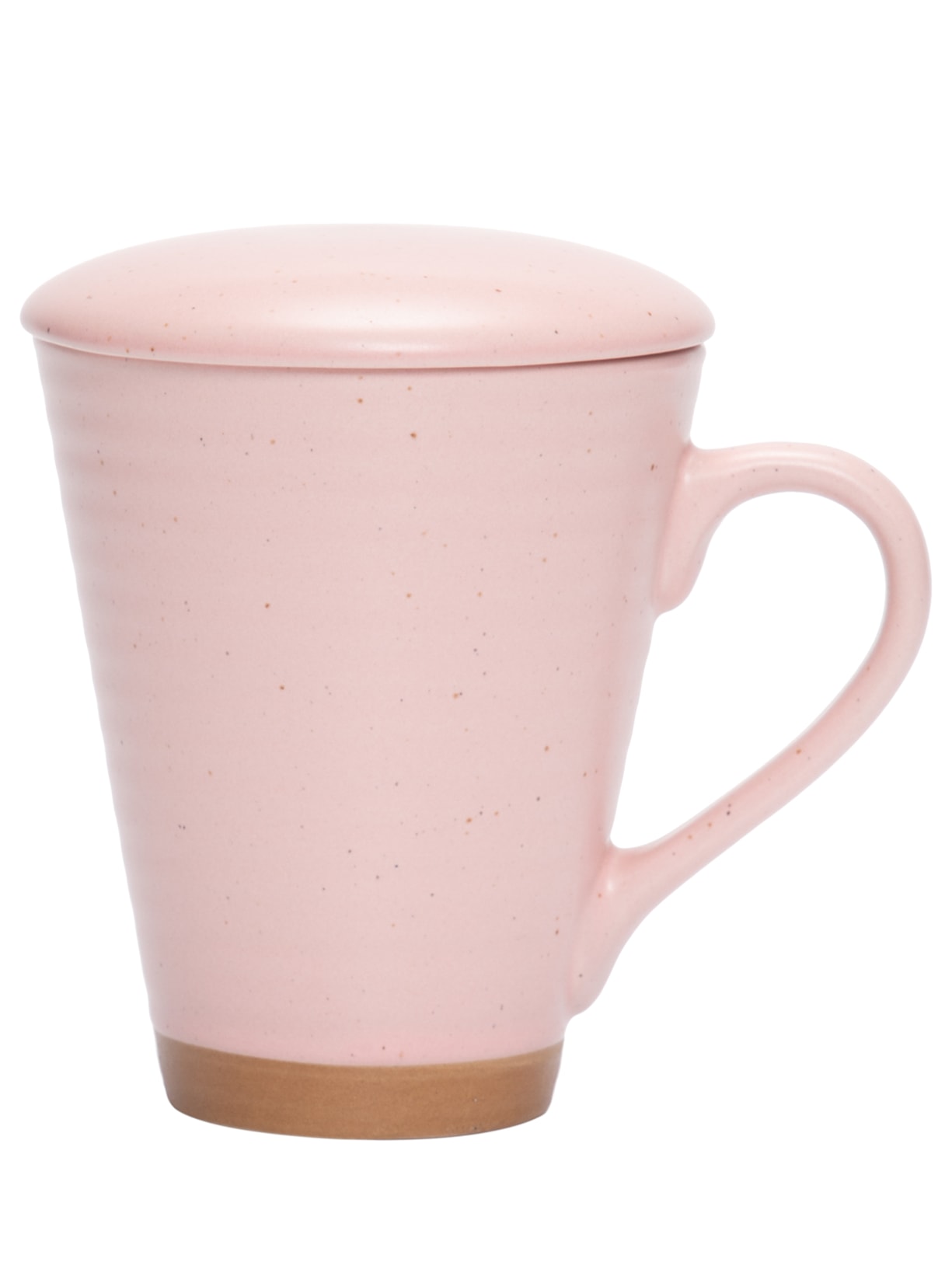 Caneca Romance Em Cerâmica Com Infusor 300 ml Rosa '2Home