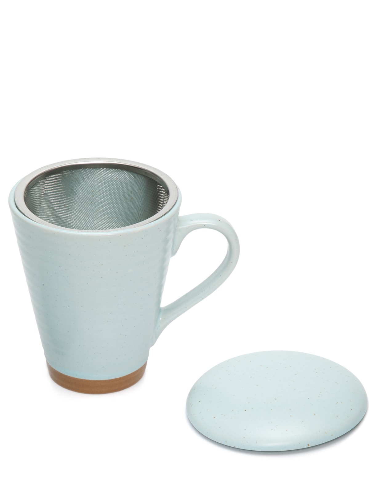 Caneca Romance Em Cerâmica Com Infusor 300 ml Verde '2Home